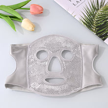 Load image into Gallery viewer, Portable Ice Face Mask Reusable Cold Compress Ice Pack Flexible Puffy Eyes Face Relief Cooling Mask Gel Face Mask for Hot And Cold Therapy
