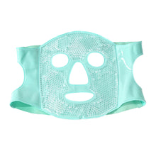 Load image into Gallery viewer, Portable Ice Face Mask Reusable Cold Compress Ice Pack Flexible Puffy Eyes Face Relief Cooling Mask Gel Face Mask for Hot And Cold Therapy

