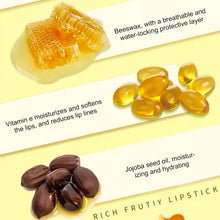 Load image into Gallery viewer, Moisturizing Lip Balm Abundant Fruity Aroma Makeup Natural Plant Base Moisturizer Lip Balm Anti-Cracking Lips Skin Care
