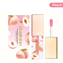 Load image into Gallery viewer, Peach Warm Change Lip Oil Lip Honey Hydrating Preventing Drying Cracking Moisturizing Removing Dead Skin Soothing, Protecting Lips Oil
