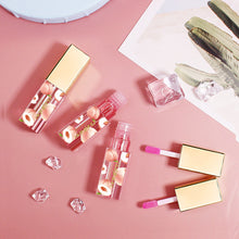 Load image into Gallery viewer, Peach Warm Change Lip Oil Lip Honey Hydrating Preventing Drying Cracking Moisturizing Removing Dead Skin Soothing, Protecting Lips Oil
