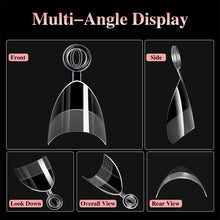 Load image into Gallery viewer, 600pcs/box Ultra Short False Nails Fingertips Nail Art Nail Plate Ultra Short Scratch Free Frosted Extension Nail
