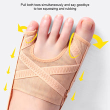 Load image into Gallery viewer, Breathable and Comfortable Correction of Thumb Valgus Split Toe Correctiobn Foot Width Retractionn Lightweight and Adjustable Toe Divider
