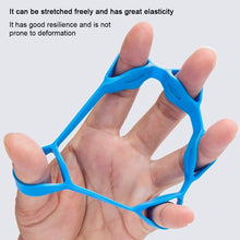 Load image into Gallery viewer, Silicone Finger Trainer Finger Tension Ring Finger Splitting Exercise Device Hand Rehabilitation Tension Device Five Finger Trainer
