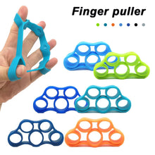 Load image into Gallery viewer, Silicone Finger Trainer Finger Tension Ring Finger Splitting Exercise Device Hand Rehabilitation Tension Device Five Finger Trainer
