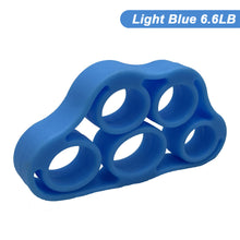 Load image into Gallery viewer, Silicone Finger Trainer Finger Tension Ring Finger Splitting Exercise Device Hand Rehabilitation Tension Device Five Finger Trainer
