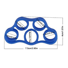 Load image into Gallery viewer, Silicone Finger Trainer Finger Tension Ring Finger Splitting Exercise Device Hand Rehabilitation Tension Device Five Finger Trainer
