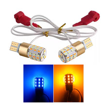 Load image into Gallery viewer, 2Pcs T15 Turn Signal Motorcycle Signal Light Width Lamp Parking Reversing Color Fog Canbus LED Bulb Accessories
