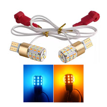 Load image into Gallery viewer, 2Pcs T15 Turn Signal Motorcycle Signal Light Width Lamp Parking Reversing Color Fog Canbus LED Bulb Accessories
