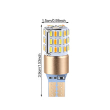 Load image into Gallery viewer, 2Pcs T15 Turn Signal Motorcycle Signal Light Width Lamp Parking Reversing Color Fog Canbus LED Bulb Accessories
