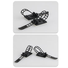 Load image into Gallery viewer, 20Pcs Adjustable Cable Organizer Wire Winder Clip Earphone Holder Self Adhesive Mouse Keyboard Cord Management USB Charger Protector
