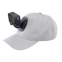 Load image into Gallery viewer, Adjustable Canvas Sun Hat Cap for Gopro Hero 12 11 10 9 8 7 6 5 4 3 insta360 x3 x2 Eken SJCAM DJI OSMO Sport Action Camera
