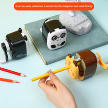 Load image into Gallery viewer, Animal Shaped Cartoon Panda Tiger Pencil Sharpener Kids School Sipplies Home Office Desktop
