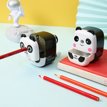 Load image into Gallery viewer, Animal Shaped Cartoon Panda Tiger Pencil Sharpener Kids School Sipplies Home Office Desktop
