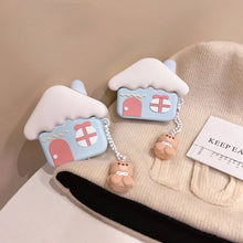 Load image into Gallery viewer, Ice Cream House Cover 3D Cute Silicone Earphone Earbuds Cover for AirPods 1/2/3/4 Pro 2 1 Charging Bags
