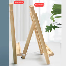 Load image into Gallery viewer, Pine Wood Table Easel For Artist Easel Painting Craft Wooden Stand For Party Decoration Art Supplies 30cm/40cm/50cm
