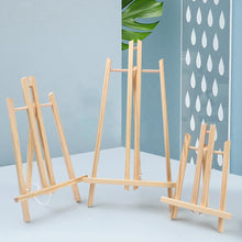 Load image into Gallery viewer, Pine Wood Table Easel For Artist Easel Painting Craft Wooden Stand For Party Decoration Art Supplies 30cm/40cm/50cm
