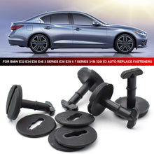 Load image into Gallery viewer, 10Pcs Car Floor Carpet Mat Clips Twist Lock With Washers For BMW E32 E34 E36 E46 3 Series E38 E39 5 7 Series 318I 325I X3 Auto Replace Fasteners
