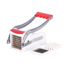 Load image into Gallery viewer, Adjustable Potato Carrot Cutter for Homemade Crispy Fries Stainless Steel Vegetable Slicer Higher Cost Performance with Non-Slip Base Stir-Fry Prep Tool
