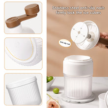 Load image into Gallery viewer, Wholesale Discount Manual Ice Shaver Hand Ice Planer Splash-Proof with Freezing Tray Shaved Ice Hand-Crank for Camping Home Dessert Shops
