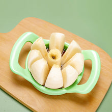 Load image into Gallery viewer, 2-in-1 Stainless Steel Fruit Peeler Hand-Crank Apple Slicer Ergonomic Handle Peel For 6 Seconds Suction Base Apple Pie Prep Fruit Platter Tool

