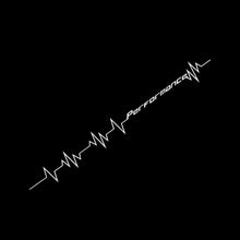 Load image into Gallery viewer, 56cm Car Vinyl Reflective Performance Heartbeat Line Sticker Windshield Windscreen Bumper Hood Decor Decal Auto Vehicle Decoraion
