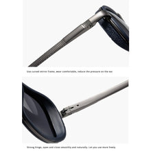 Load image into Gallery viewer, Vintage Retro Men's Punk Sunglasses Double Bridge Thick Metal Frame UV400 Lenses Motorcycle Riding Sunglasses
