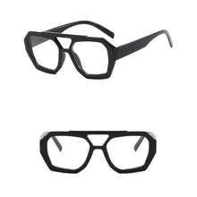 Load image into Gallery viewer, Retro Double Bridge Sunglasses Unique Polygonal Frame Vintage Unisex Sunglasses Outdoor Streetwear Accessories
