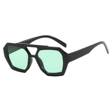 Load image into Gallery viewer, Retro Double Bridge Sunglasses Unique Polygonal Frame Vintage Unisex Sunglasses Outdoor Streetwear Accessories
