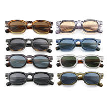 Load image into Gallery viewer, Retro Square Frame Sunglasses Colorful Chic Sunglasses Fashion Unisex Shades for Streetwear Party Business Festival Gift
