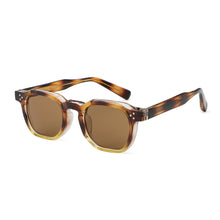 Load image into Gallery viewer, Retro Square Frame Sunglasses Colorful Chic Sunglasses Fashion Unisex Shades for Streetwear Party Business Festival Gift
