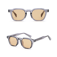 Load image into Gallery viewer, Retro Square Frame Sunglasses Colorful Chic Sunglasses Fashion Unisex Shades for Streetwear Party Business Festival Gift
