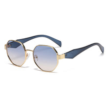 Load image into Gallery viewer, Modern Polygonal Women's Sunglasses Men Square Metal Frame Sun Glasses Retro Chic Shades for Driving Outdoor
