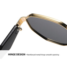 Load image into Gallery viewer, Modern Polygonal Women's Sunglasses Men Square Metal Frame Sun Glasses Retro Chic Shades for Driving Outdoor
