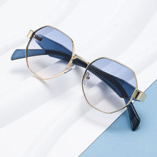 Load image into Gallery viewer, Modern Polygonal Women's Sunglasses Men Square Metal Frame Sun Glasses Retro Chic Shades for Driving Outdoor

