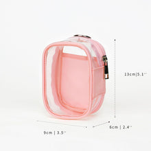 Load image into Gallery viewer, For 17cm Labubu V2 V3 15cm Cotton Doll Outfit Crossbody Pain Bag PVC Storage Bag Dolls Display Bag
