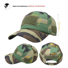 Load image into Gallery viewer, Tactical Camouflage Baseball Cap Summer Sun Hats Baseball Caps Breathable Fishing Hat For Camouflage Hiking Hat Trucker
