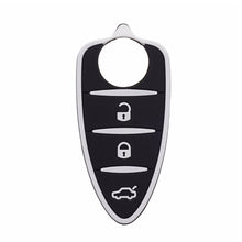 Load image into Gallery viewer, 3 Buttons Car Remote Key Shell Key Pad Rubber for Alfa Romeo 156/159 /mito/giulietta/gt/4c Accessories For Girls
