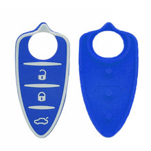 Load image into Gallery viewer, 3 Buttons Car Remote Key Shell Key Pad Rubber for Alfa Romeo 156/159 /mito/giulietta/gt/4c Accessories For Girls
