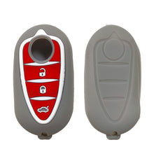 Load image into Gallery viewer, Car Remote Control Key Cover Holder Silicone For Alfa Romeo Giulietta Myth Junior 4C Romeo Mito Myth 159 GTO GTA Car Accessories
