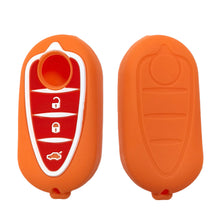 Load image into Gallery viewer, Car Remote Control Key Cover Holder Silicone For Alfa Romeo Giulietta Myth Junior 4C Romeo Mito Myth 159 GTO GTA Car Accessories
