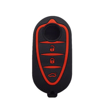 Load image into Gallery viewer, Car Remote Control Key Cover Holder Silicone For Alfa Romeo Giulietta Myth Junior 4C Romeo Mito Myth 159 GTO GTA Car Accessories

