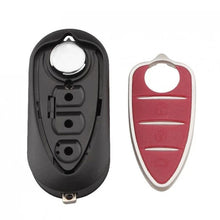 Load image into Gallery viewer, Car Remote Control Key Cover Holder Key Housing 3 Buttons Fit for Alfa Romeo Mito / Giulietta 159 GTA Car Accessories
