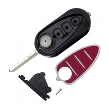 Load image into Gallery viewer, Car Remote Control Key Cover Holder Key Housing 3 Buttons Fit for Alfa Romeo Mito / Giulietta 159 GTA Car Accessories
