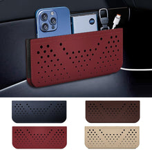 Load image into Gallery viewer, Car Net Storage Bag Car Mounted Mobile Phone Bill Card Holder Car General Storage Box Multi-Functional Storage Bag Hanging Bag
