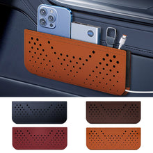 Load image into Gallery viewer, Car Net Storage Bag Car Mounted Mobile Phone Bill Card Holder Car General Storage Box Multi-Functional Storage Bag Hanging Bag
