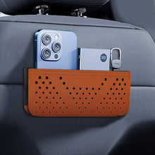 Load image into Gallery viewer, Car Net Storage Bag Car Mounted Mobile Phone Bill Card Holder Car General Storage Box Multi-Functional Storage Bag Hanging Bag
