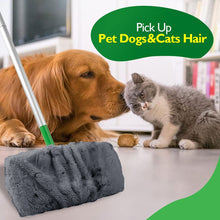 Load image into Gallery viewer, Thickened Elastic Band Flat Mop Pads Coral Fleece/Microfiber/Chenille Replacement Rotary Sweeper Mop Washable Wet Mopping Cloth for Floor Cleaning
