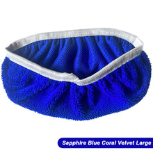 Load image into Gallery viewer, Thickened Elastic Band Flat Mop Pads Coral Fleece/Microfiber/Chenille Replacement Rotary Sweeper Mop Washable Wet Mopping Cloth for Floor Cleaning
