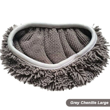 Load image into Gallery viewer, Thickened Elastic Band Flat Mop Pads Coral Fleece/Microfiber/Chenille Replacement Rotary Sweeper Mop Washable Wet Mopping Cloth for Floor Cleaning
